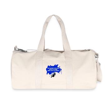 Alle Sprühfarbe - Recycelte Canvas-Sporttasche von Stanley/Stella - Naturweiß - Vorne