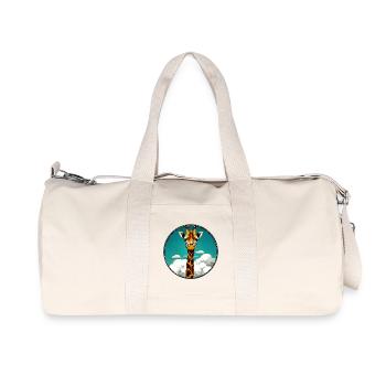 Giraffe - Recycled Canvas Sports Bag by Stanley/Stella - natural - Front