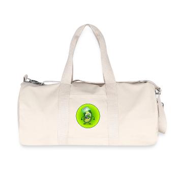 GHERKIN - JOUEUR DE PICKLEBALL - MAUX DE TÊTE - Sac de sport en toile recyclée Stanley/Stella - blanc naturel - Devant