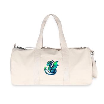 Dragon - Recycled Canvas Sports Bag by Stanley/Stella - natural - Front
