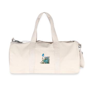 Watercolor Map Saint Vincent & the Grenadines - Recycled Canvas Sports Bag by Stanley/Stella - natural - Front