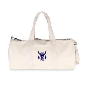 Pipe Chess Blue - Recycled Canvas Sports Bag by Stanley/Stella - natural - Front