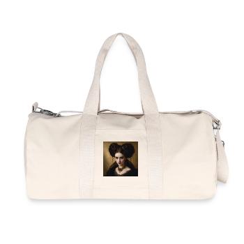 Vampire femelle - Sac de sport en toile recyclée Stanley/Stella - blanc naturel - Devant