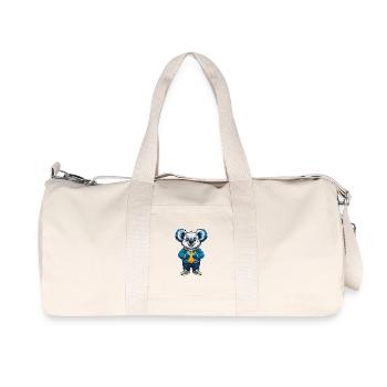 Koala Cool Kawaii Cartoon Figur Clipart - Recycelte Canvas-Sporttasche von Stanley/Stella - Naturweiß - Vorne