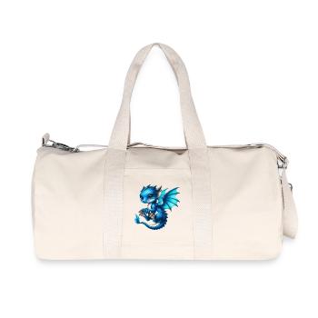 Dragon - Recycled Canvas Sports Bag by Stanley/Stella - natural - Front