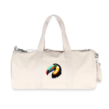 Toucan - Recycled Canvas Sports Bag by Stanley/Stella - natural - Front