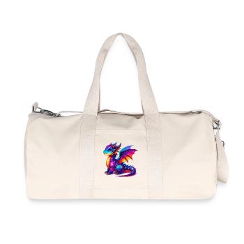 Dragon - Recycled Canvas Sports Bag by Stanley/Stella - natural - Front