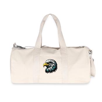 Eagle - Recycled Canvas Sports Bag by Stanley/Stella - natural - Front