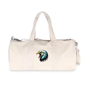 Eagle - Recycled Canvas Sports Bag by Stanley/Stella - natural - Front