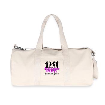 Schlager Party, Schlager Musik, je trouve ça cool - Sac de sport en toile recyclée Stanley/Stella - blanc naturel - Devant