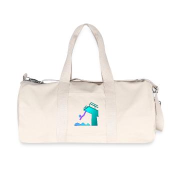 DIVING SPORT - Recycled Canvas Sports Bag by Stanley/Stella - natural - Front