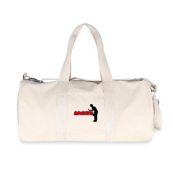 Angry - Recycled Canvas Sports Bag by Stanley/Stella - natural - Front