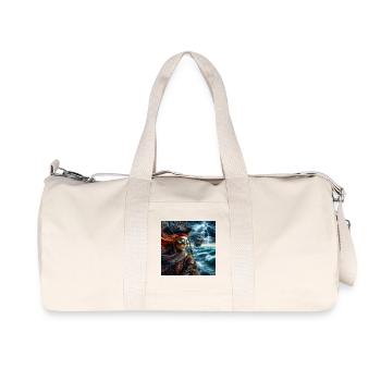 l'Aventurière des Mers - Sac de sport en toile recyclée Stanley/Stella - blanc naturel - Devant