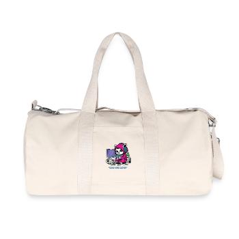 Good Vibe Gamer: Your Go-To Epic Gaming Gear - Recycled Canvas Sports Bag by Stanley/Stella - natural - Front