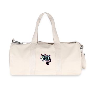 Funny Cat – Halloween Humor - Recycled Canvas Sports Bag by Stanley/Stella - natural - Front