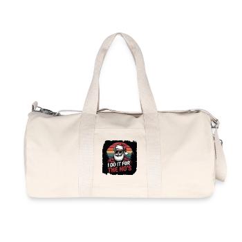 I Do It For The Ho s - Recycled Canvas Sports Bag by Stanley/Stella - natural - Front