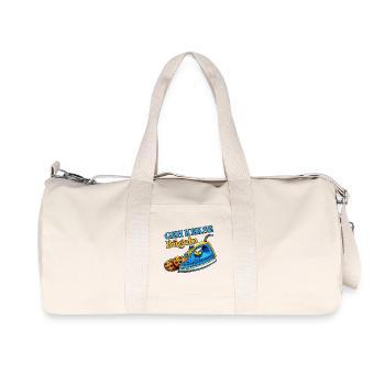 Go iron cookies... - Recycled Canvas Sports Bag by Stanley/Stella - natural - Front