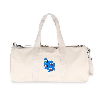 Région Bourgogne - Sac de sport en toile recyclée Stanley/Stella - blanc naturel - Devant