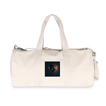 Die Symbiose aus Kraft und Anmut - Recycelte Canvas-Sporttasche von Stanley/Stella - Naturweiß - Vorne