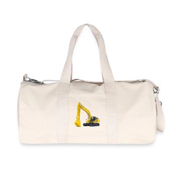 Excavator Excavator - Recycled Canvas Sports Bag by Stanley/Stella - natural - Front