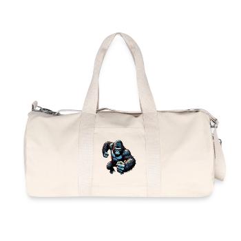 Gorilla - Recycelte Canvas-Sporttasche von Stanley/Stella - Naturweiß - Vorne