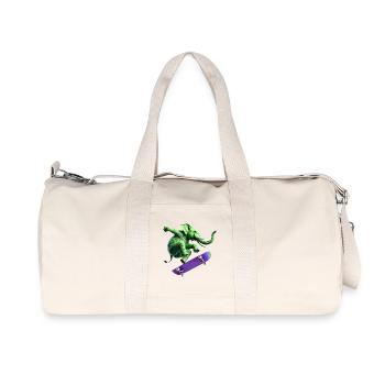 Trunk Trickster - Recycelte Canvas-Sporttasche von Stanley/Stella - Naturweiß - Vorne