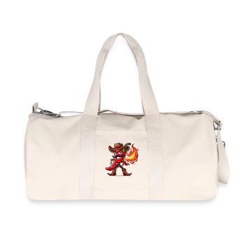 Chili Cowboy - Sac de sport en toile recyclée Stanley/Stella - blanc naturel - Devant