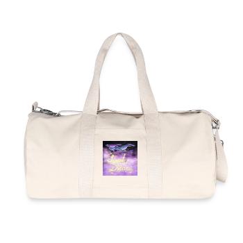Sweet Dreams Space-Whale - Sac de sport en toile recyclée Stanley/Stella - blanc naturel - Devant