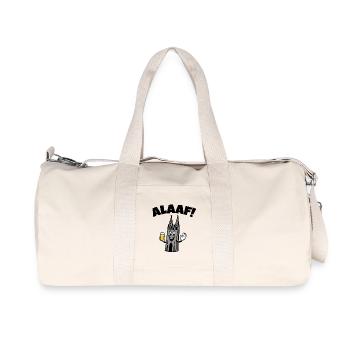Alaaf Kolner Dom - Recycelte Canvas-Sporttasche von Stanley/Stella - Naturweiß - Vorne