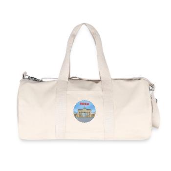 The City of Berlin in Germany - Recycled Canvas Sports Bag by Stanley/Stella - natural - Front