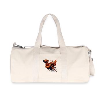 Super chien Rhodesian Ridgeback RR Ridgie cadeau - Sac de sport en toile recyclée Stanley/Stella - blanc naturel - Devant