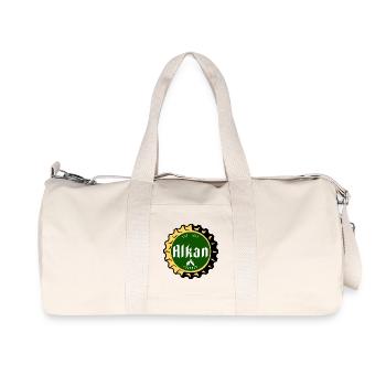 Alkan Original - Recycelte Canvas-Sporttasche von Stanley/Stella - Naturweiß - Vorne