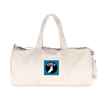 Chaussettes cool et dicton drôle - Sac de sport en toile recyclée Stanley/Stella - blanc naturel - Devant
