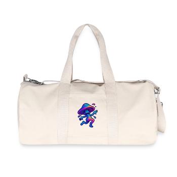 Neon Mushroom Runner - Recycled Canvas Sports Bag by Stanley/Stella - natural - Front