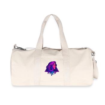 Triangle Profile - Recycled Canvas Sports Bag by Stanley/Stella - natural - Front