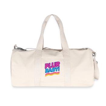 Plure Baby! - Recycled Canvas Sports Bag by Stanley/Stella - natural - Front