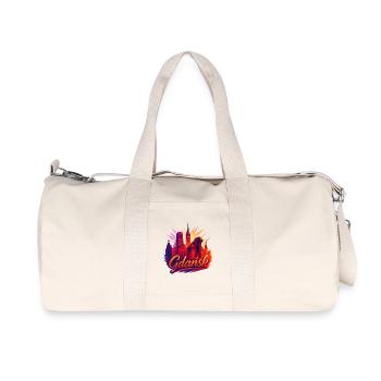 Gdańsk Ville d’or Gdańsk Mer Baltique Pologne Cadeau - Sac de sport en toile recyclée Stanley/Stella - blanc naturel - Devant