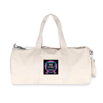 Creative IT humor - Recycled Canvas Sports Bag by Stanley/Stella - natural - Front
