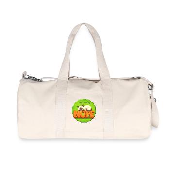 Cat Don't feel like it - not today - Recycled Canvas Sports Bag by Stanley/Stella - natural - Front
