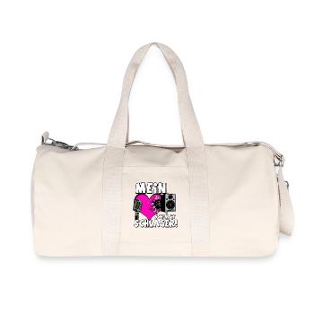 Schlager Party , Schlager Music , Schlager Heart... - Recycled Canvas Sports Bag by Stanley/Stella - natural - Front