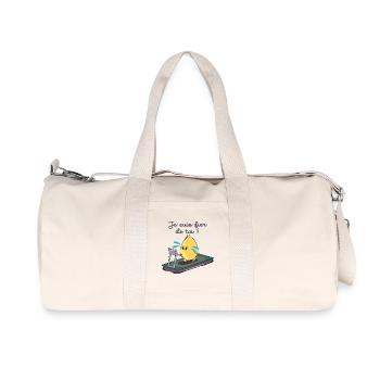 FIER DE TOI - TAPIS DE COURSE - Sac de sport en toile recyclée Stanley/Stella - blanc naturel - Devant