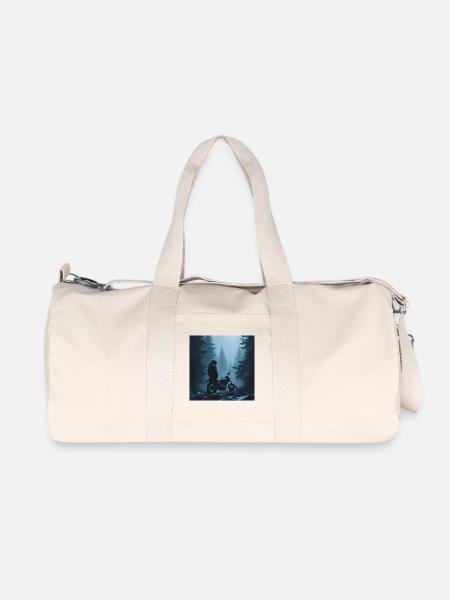 Northern Mist - Recycled Canvas Sports Bag by Stanley/Stella - natural
