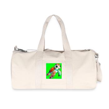 turtle - Recycled Canvas Sports Bag by Stanley/Stella - natural - Front