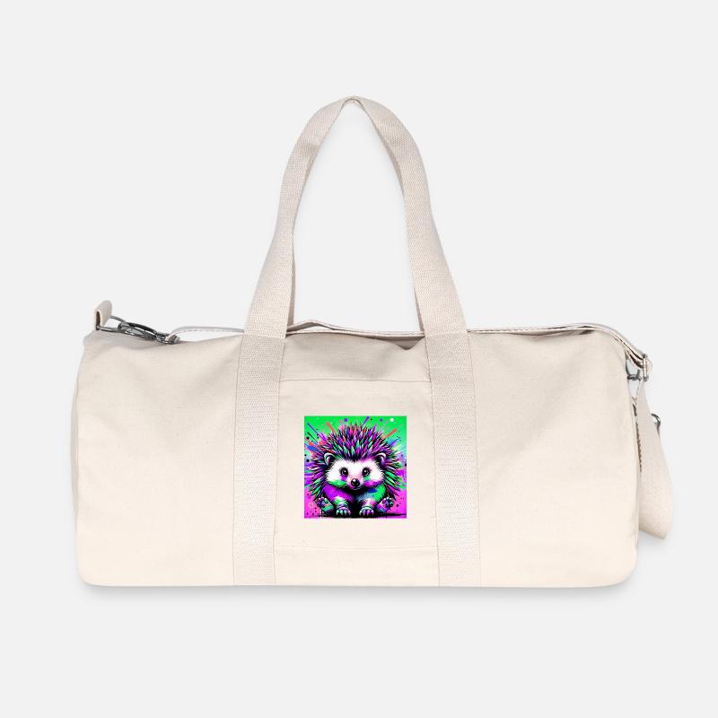 Igel - Recycelte Canvas-Sporttasche von Stanley/Stella - Naturweiß