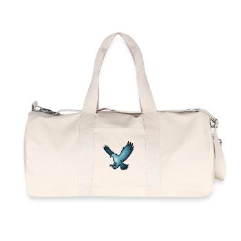 Soul Animal and Guardian Being: Eagle - Recycled Canvas Sports Bag by Stanley/Stella - natural - Front