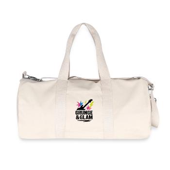 Pop Punk Energy - Recycelte Canvas-Sporttasche von Stanley/Stella - Naturweiß - Vorne