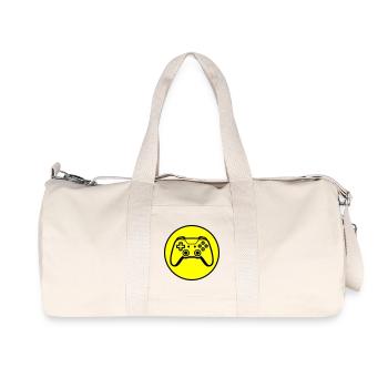 Controller Joypad Symbol - Recycelte Canvas-Sporttasche von Stanley/Stella - Naturweiß - Vorne
