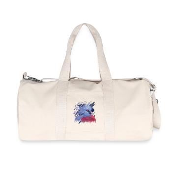 Crowned Pigeon - Recycled Canvas Sports Bag by Stanley/Stella - natural - Front