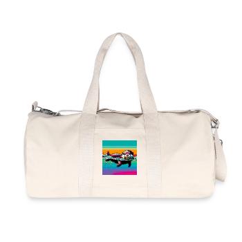 otter - Recycled Canvas Sports Bag by Stanley/Stella - natural - Front