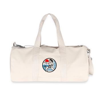 KIarate Nature - Recycled Canvas Sports Bag by Stanley/Stella - natural - Front